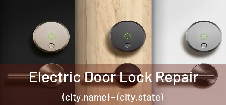 Electric Door Lock Repair (city.name) - (city.state)